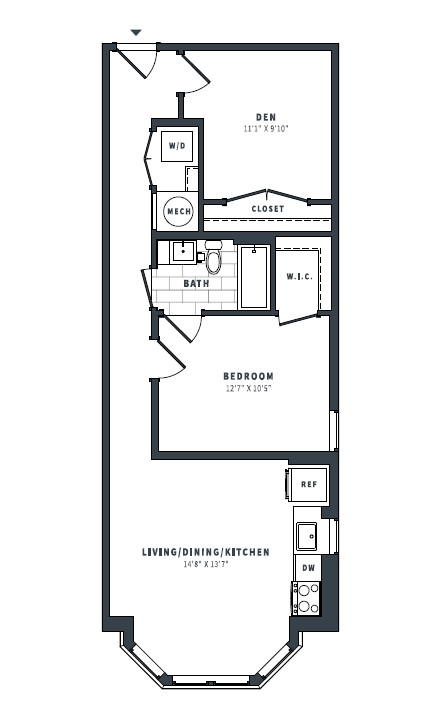 floorplan image of 245
