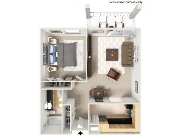 A3 1x1 Bedroom<br /> SOLD OUT!