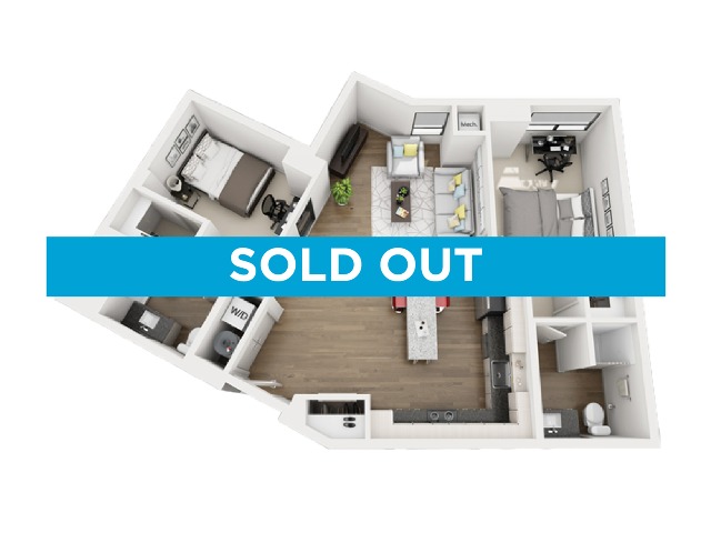 2 BED 2 BATH - B5 - SOLD OUT