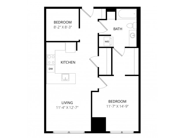 1 Bed / 1 Bath Apartment in MINNEAPOLIS MN | 7West Apartment Homes 1 Bed / 1 Bath Apartment in MINNEAPOLIS MN | 7West Apartment Homes