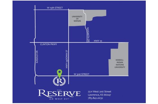 Property Map | Student Housing near University of Kansas