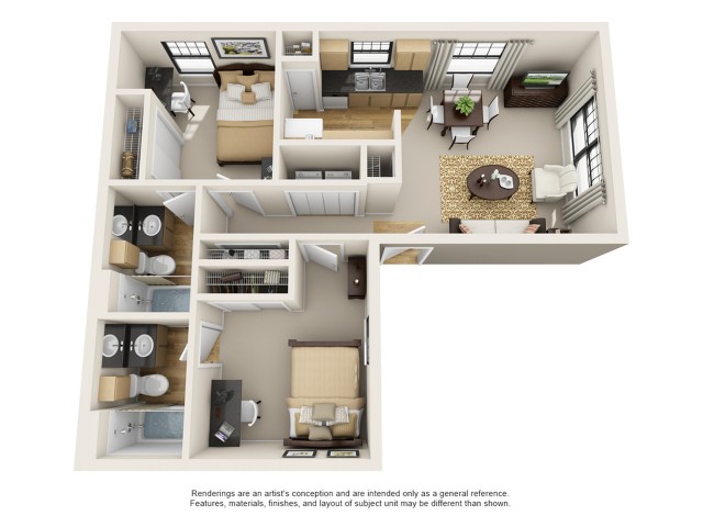 1-4 bedroom student apartments | brightside apartments