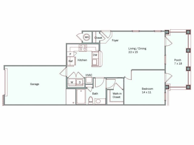 Luxury Apartment Floor Plans In Va Lerner Parc Dulles