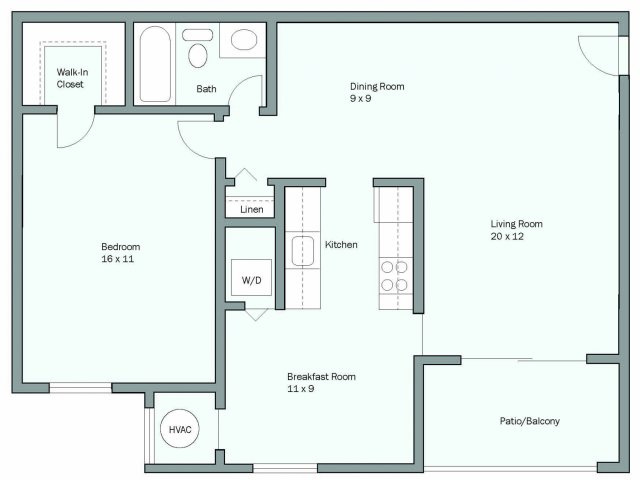 Luxury Apartment Floor Plans In Md Lerner University Square