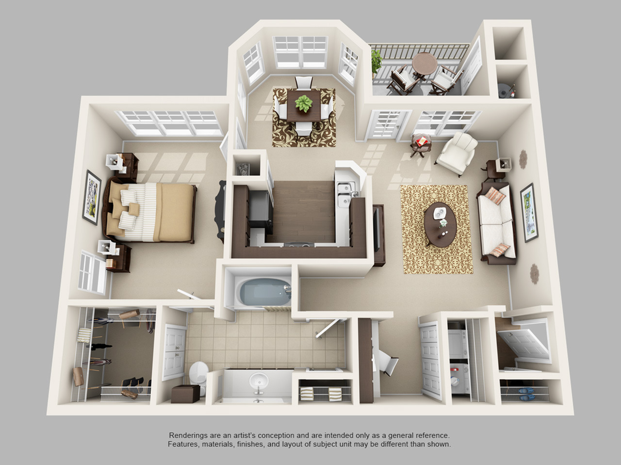 1 Bed 1 Bath Apartment In Colorado Springs Co Talon Hill