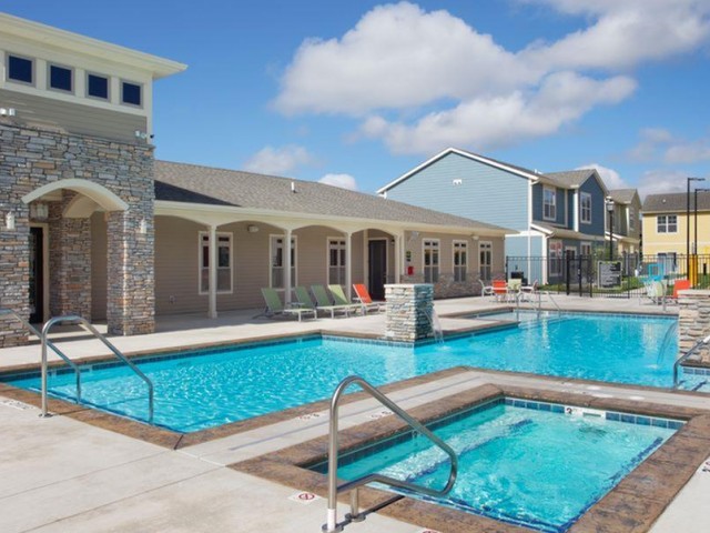 Sparkling Resort Style Pool