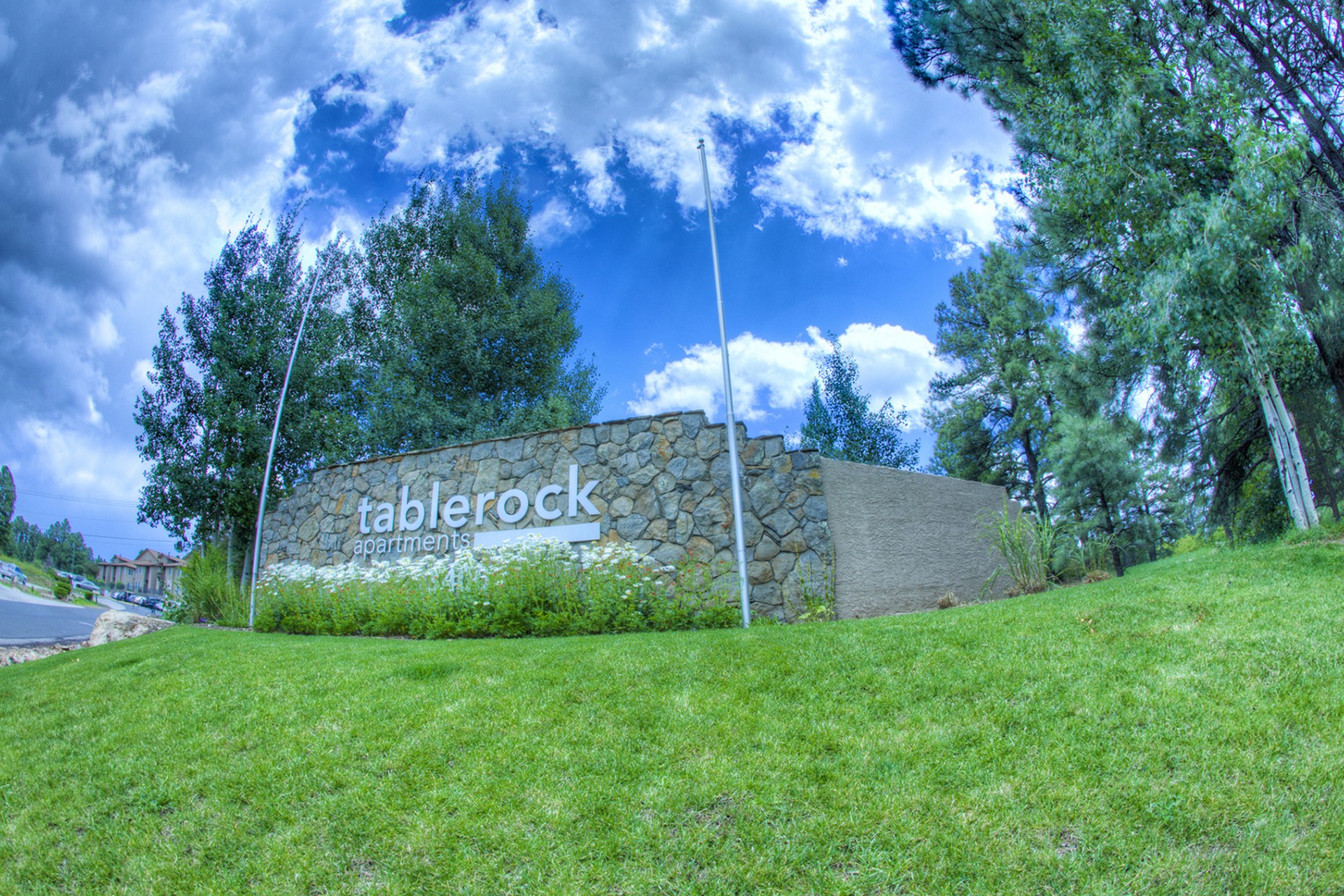 Tablerock Apartments Flagstaff, AZ signage
