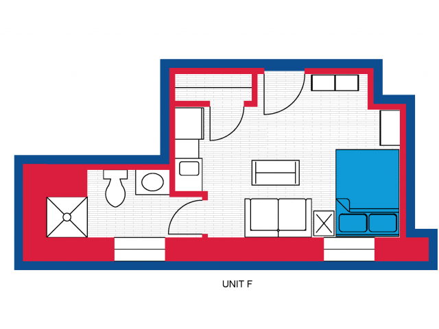 Studio / 1 Bath Apartment in CLEVELAND OH | Domain at Cleveland Studio / 1 Bath Apartment in CLEVELAND OH | Domain at Cleveland