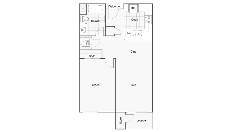 Two Bedroom Apartments San Diego Arrive Mission Valley