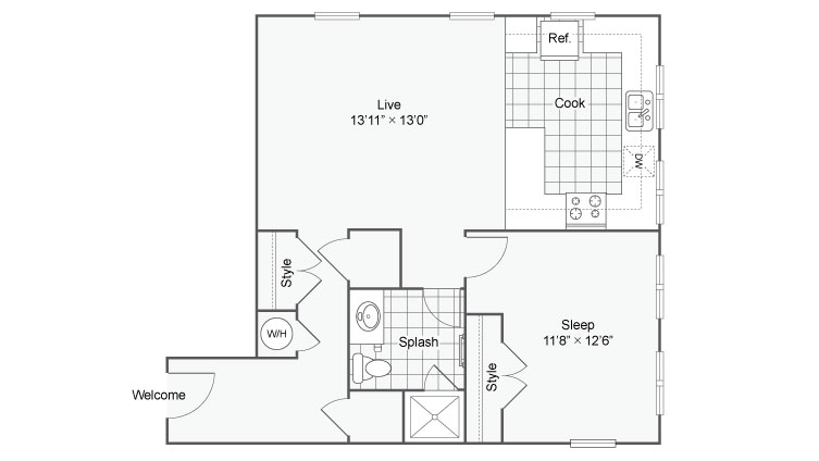 48 Bed 48 Bath Apartment In San Antonio TX Arrive Eilan Fascinating 1 Bedroom Apartments San Antonio Tx Style Plans 48 Bed 48 Bath Apartment In San Antonio TX Arrive Eilan Fascinating 1 Bedroom Apartments San Antonio Tx Style Plans
