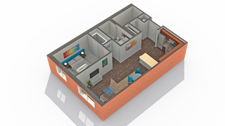 Floor Plan | Apartments Vernon Hills IL | Arrive Town Center