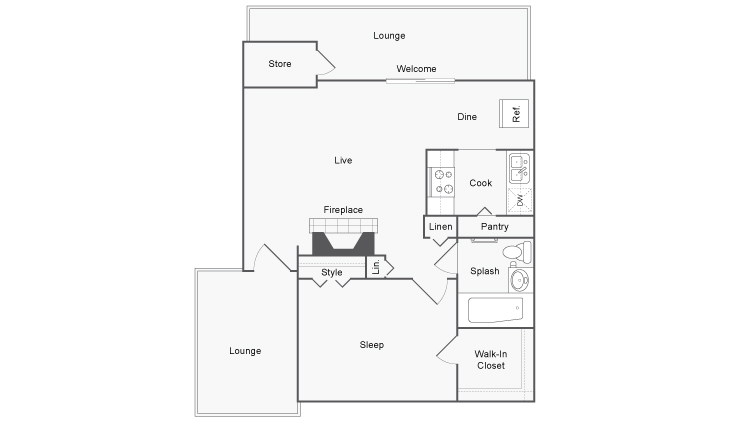 Floor Plans | ReNew Heights Apartment Homes for Rent in Midland TX 79705