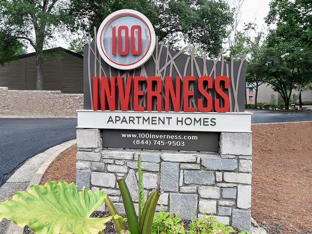Location of 100 Inverness Apartment Homes