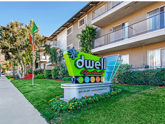 Location of Dwell Apartment Homes