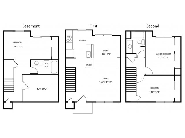 The Chestnut | 3 Bed Apartment | Arbor Grove