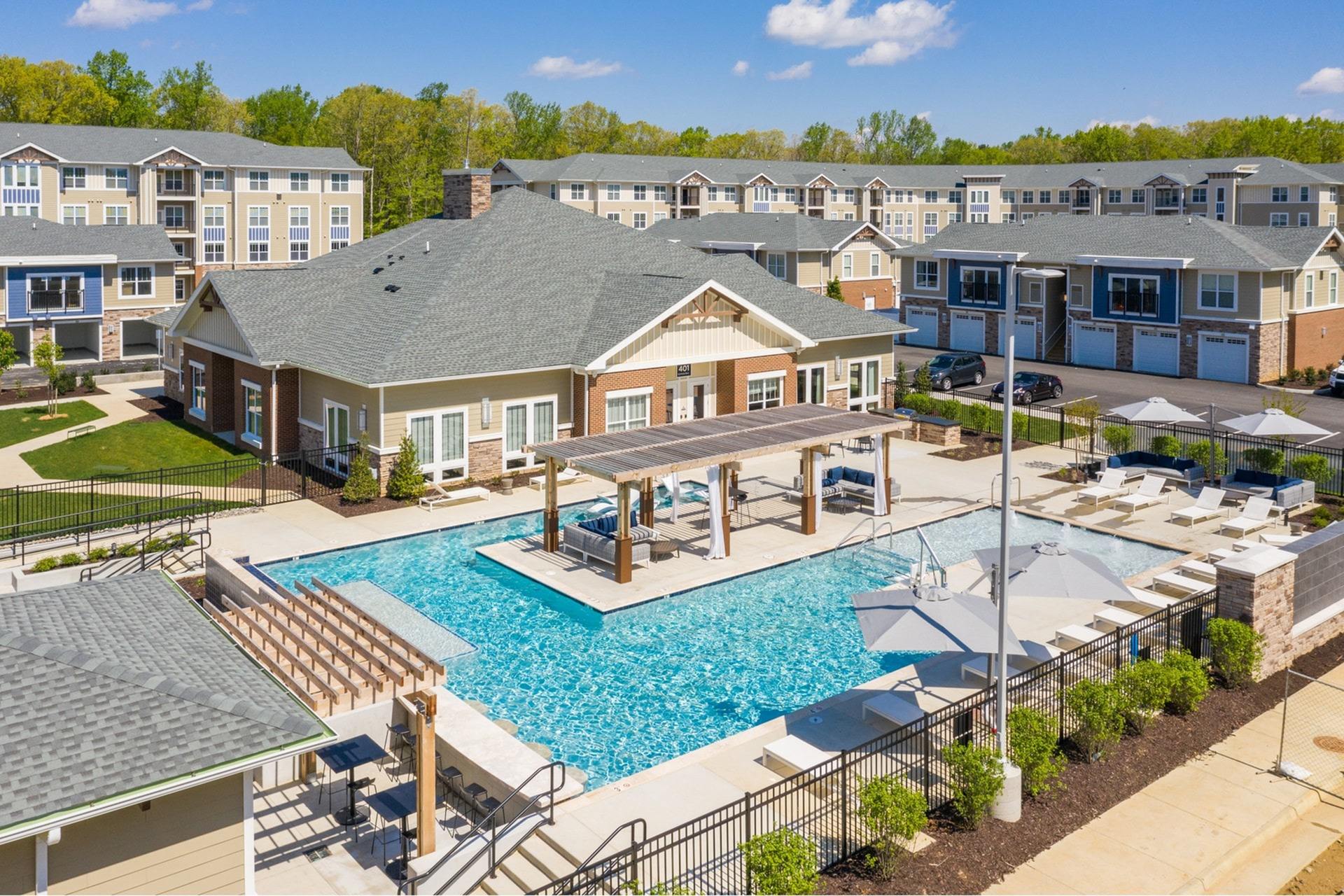 'exterior' Aura at Arbordale | Williamsburg, VA Apartments