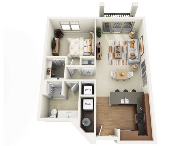 1 - 2 Bed Apartments - Check Availability | Wells Street Station