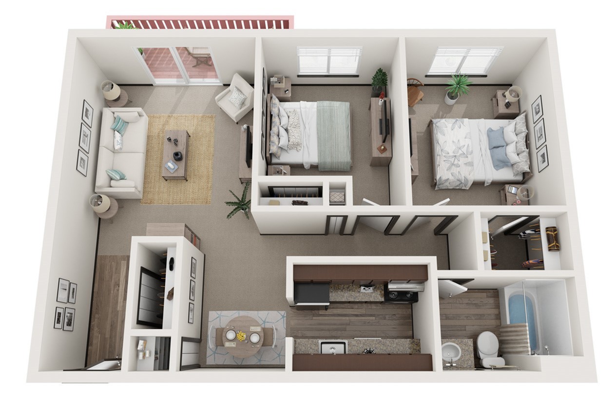 two-bedroom-one-bathroom-2-bed-apartment-ridge-view-apartments