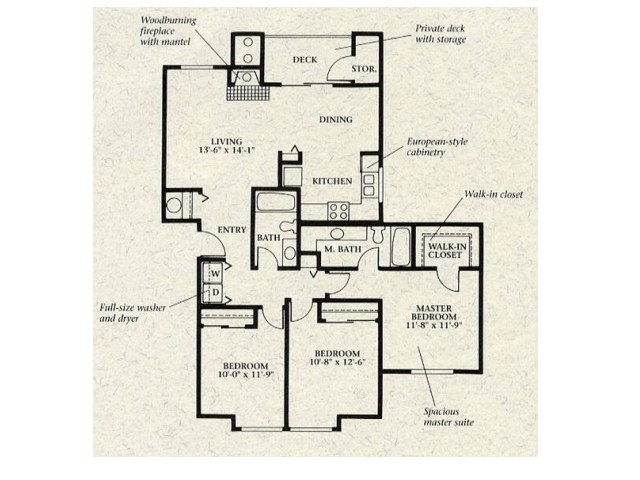 Floor Plans & Pricing Apartments for Rent Canyon Park