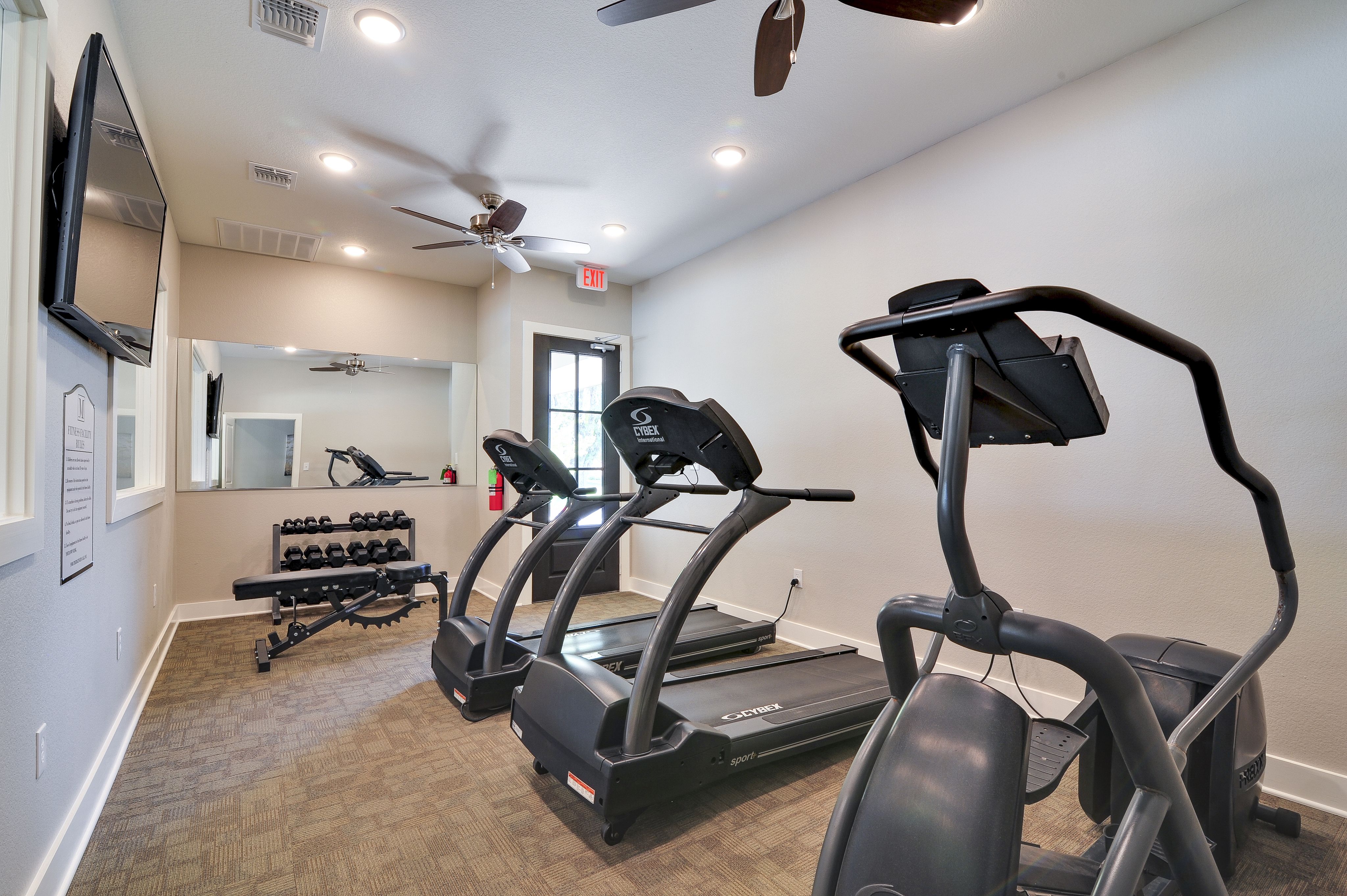 Resident Fitness Center | Apartments Temple, TX | Midtown Apartments