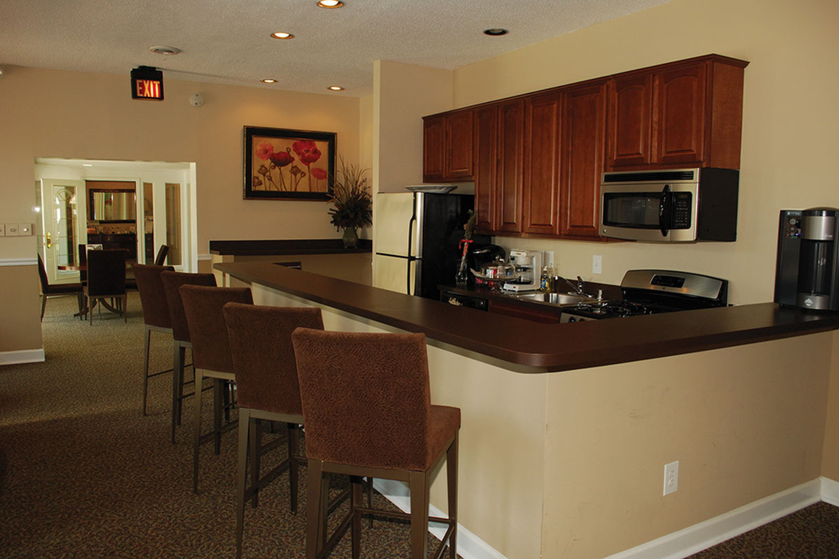 Clubhouse Interior Clubhouse Interior