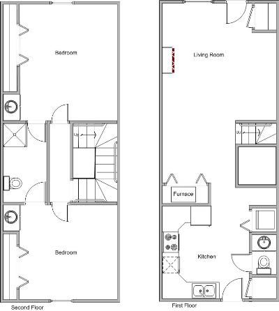 2 Bedroom Townhome 2 Bed Apartment Gazebo Apartments