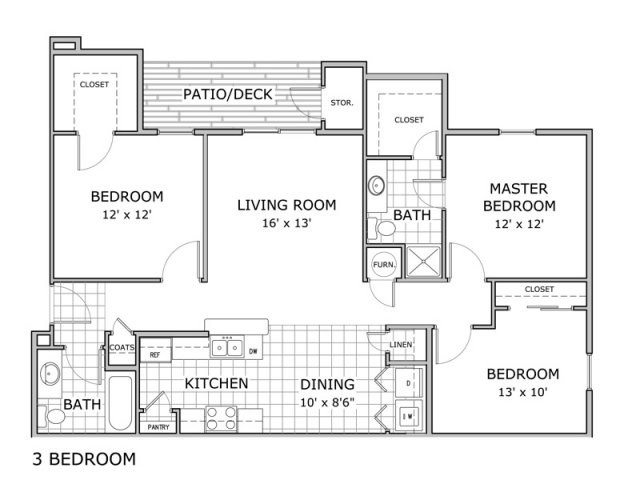 3 Bedroom