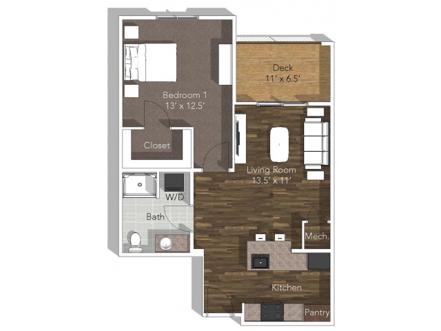 1 Bedroom Apartment at Verandas