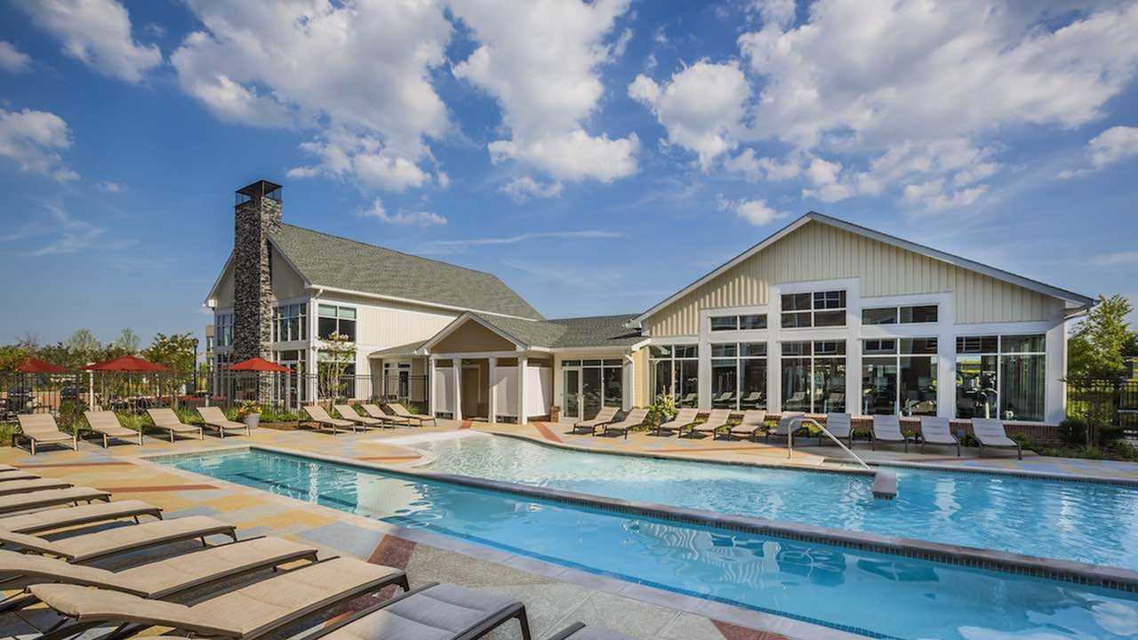 Outdoor lap pool. Outdoor lap pool.