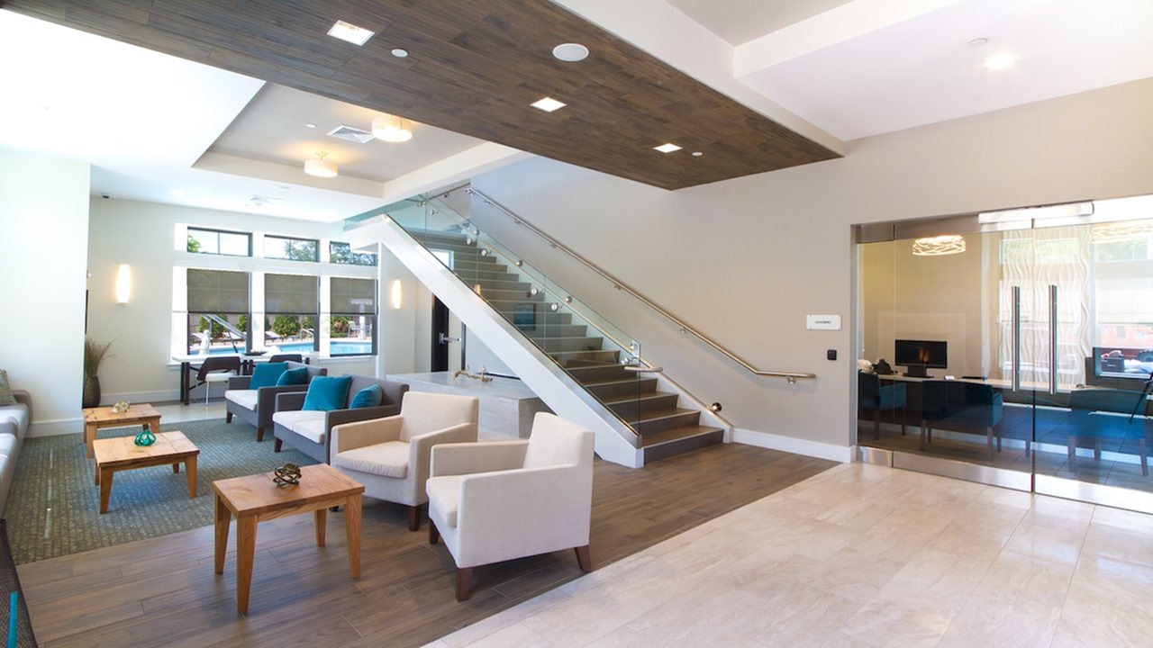Expansive Clubhouse with Lounge Area