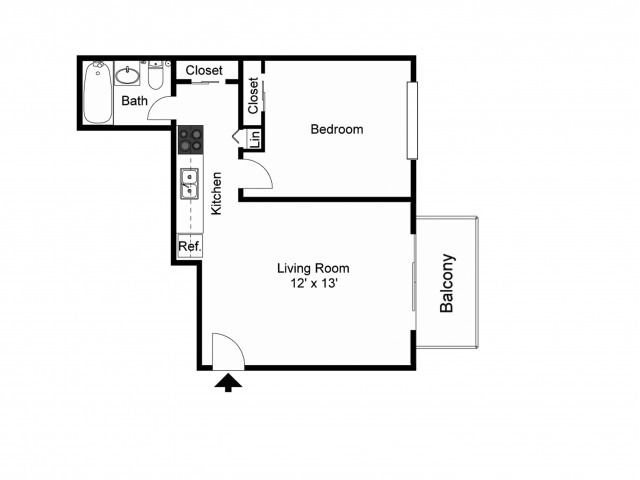 1 Bed 1 Bath Apartment In Dracut Ma Spruce Knoll