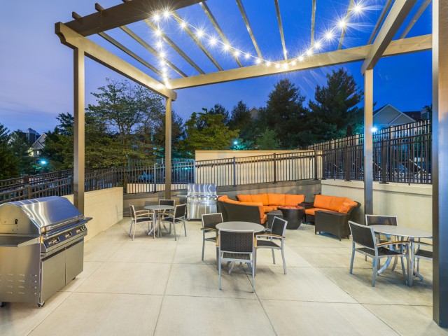 Grilling Area and Outdoor Lounge