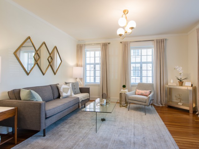 Open floor plans with both original restored wood flooring, and new wood flooring Open floor plans with both original restored wood flooring, and new wood flooring
