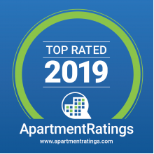 Award for 2019 Top Apartment Rating